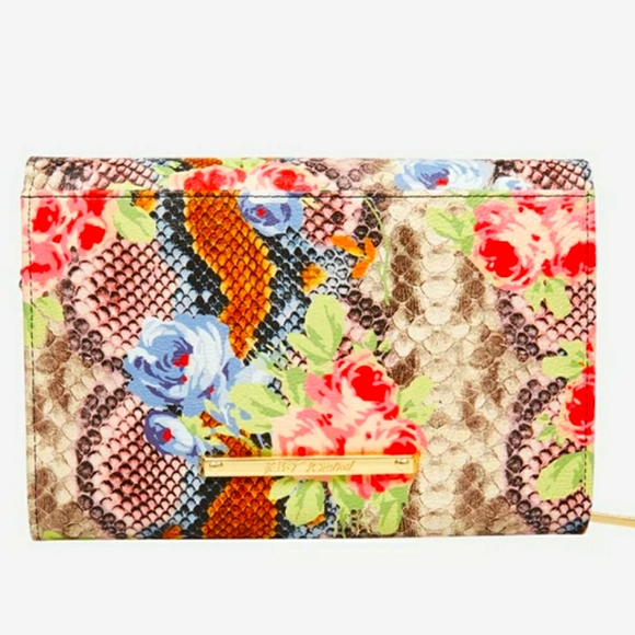 NWT XOX BETSEY BOWTIME WALLET ON A STRING MULTI - Picture 3 of 5